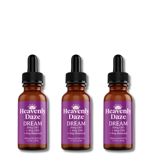 DREAM – CBD + CBN + Melatonin Sleep Tincture (Spearmint Flavor)