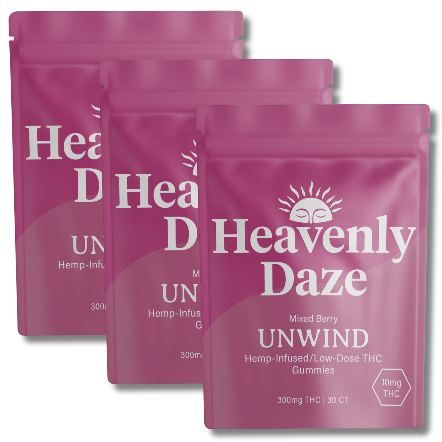 UNWIND – Mixed Berry D9 Gummies