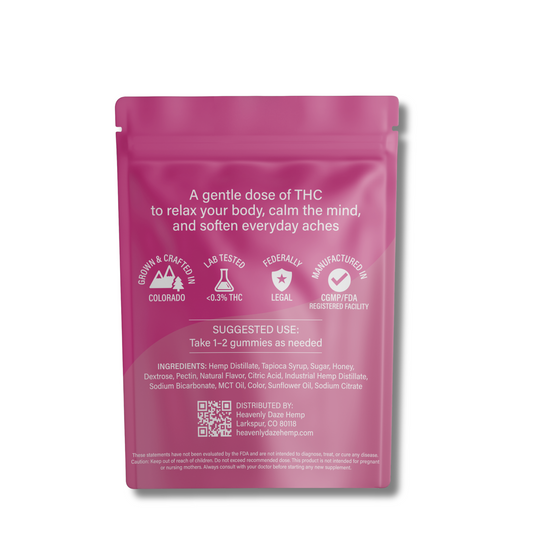 UNWIND – Mixed Berry D9 Gummies